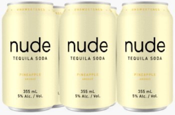 Nude Classic Pineapple Tequila Soda (6 Pk)
