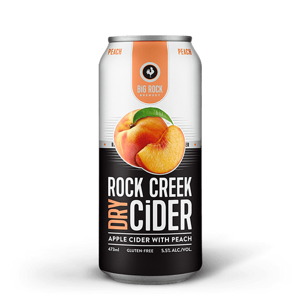Rock Creek Dry Cider Peach (6 Pk)