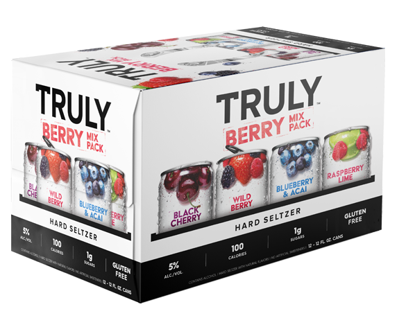 Truly Hard Seltzer Mixed Berry Pack (12 Pk)