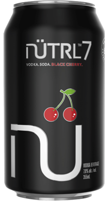 Nutrl 7 Vodka Soda Black Cherry (6 Pk)