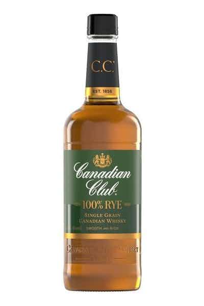 Canadian Club 100% Rye Whisky 750ml