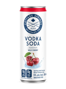 Cottage Springs Wild Cherry Vodka Soda (6 Pk)