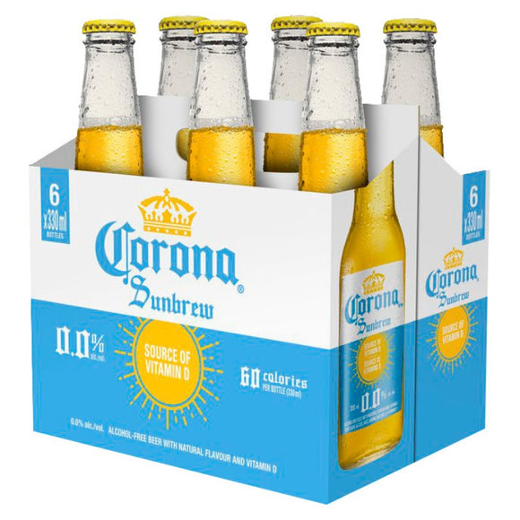 Corona Sunbrew Non-Alcoholic Beer  (6 Pk)
