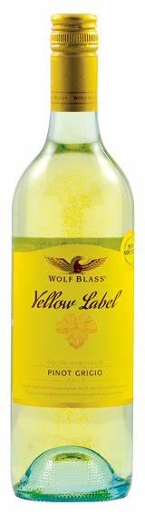 Wolf Blass Yellow Label Pinot Grigio 750ml