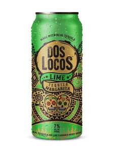 Dos Locos Lime Tequila Margarita (Single)