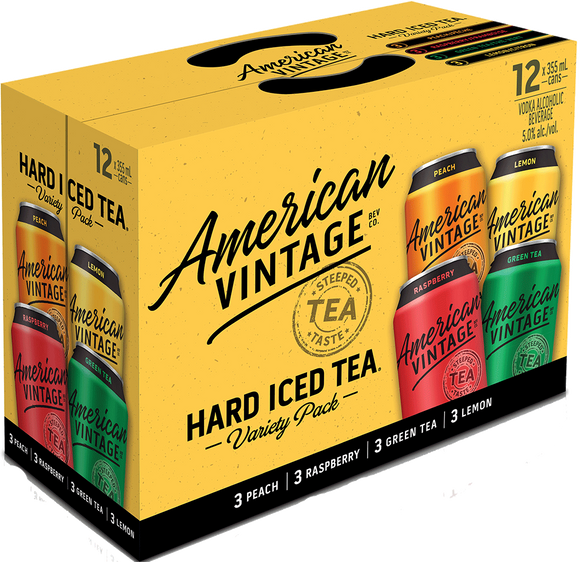 American Vintage Iced Tea Variety Pack (12Pk)