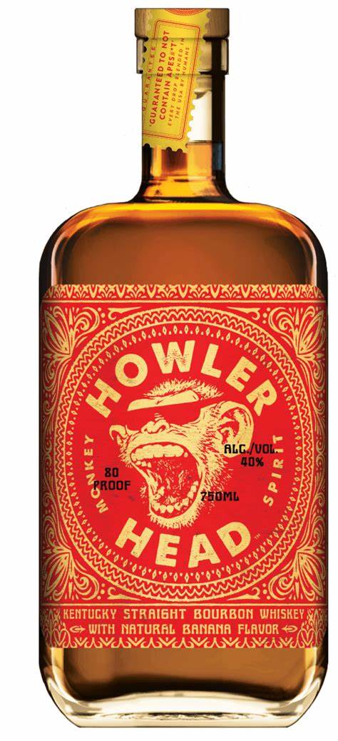 Howler Head Kentucky Straight Banana Bourbon Whiskey 750ml