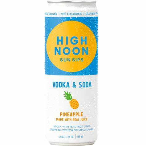 High Noon Pineapple Seltzer (4 Pk)