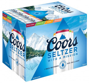 Coors Hard Seltzer Variety Pack (12 Pk)