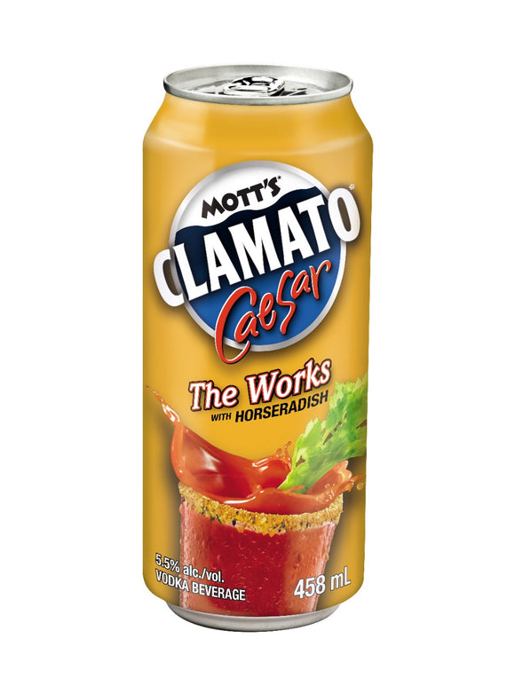 Mott's Clamato The Works Caesar (Single)