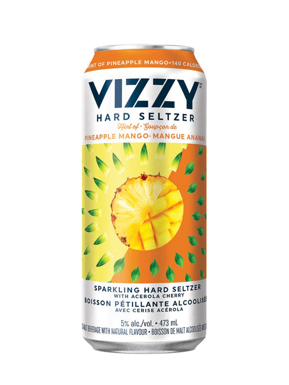 Vizzy Hard Seltzer Pineapple Mango (6 Pk)