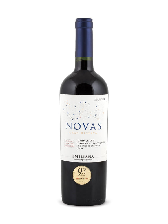 Novas Gran Reserva Carménère Cab Sauvignon Organic 750ml