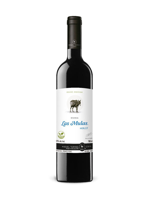 Las Mulas Merlot Reserva Organic 750ml