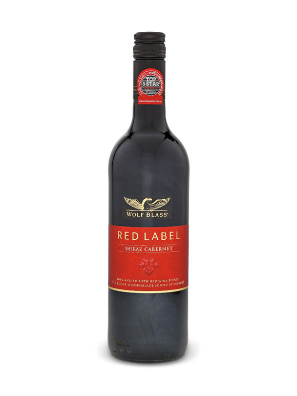 Wolf Blass Red Label Cabernet Shiraz 750ml