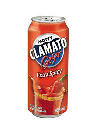 Mott's Clamato Caesar Extra Spicy (6 Pk)