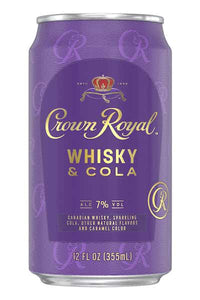 Crown Royal Whisky & Cola Cocktail (Single)