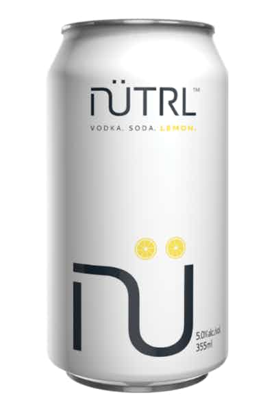 Nutrl Vodka Soda Lemon (6 Pk)