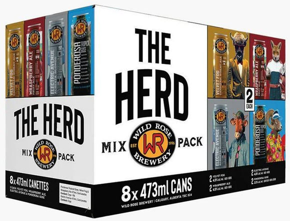 Wild Rose 'The Herd' Mix Pack (8 Pk)