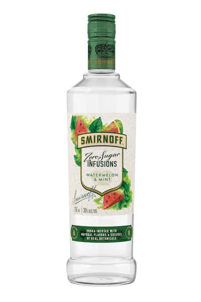Smirnoff Zero Sugar Infusions Watermelon & Mint 750ml