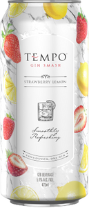 Tempo Gin Smash Strawberry Lemon (6 Pk)