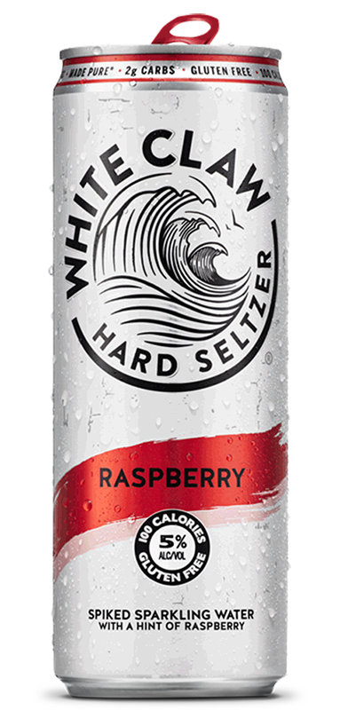White Claw Raspberry Hard Seltzer (Single)